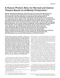 The human protein atlas database is divided into six parts, the tissue atlas, cell atlas, pathology atlas, brain atlas, blood atlas, and metabolic atlas. Https Www Mcponline Org Article S1535 9476 20 30028 1 Pdf