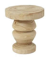This table is sure to be the center of attention in any home. Watson Wooden Side Table Stool Interior Secrets