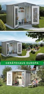 Biohort Geratehaus Europa Geratehaus Garten Aufbewahrung Garten Garten Gerateschuppen