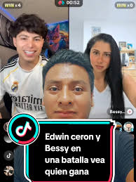 Bessy Edwin ceron en una batalla vea quien gana #edwinceron #Edwin #be...