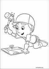 More 100 coloring pages from cartoon coloring pages category. Handy Manny Coloring Pages Coloringbook Org
