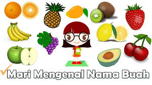 Gambar buah buahan untuk tk. Mengenal Nama Buah Buahan Untuk Anak 2 Tahun Tk Paud Youtube