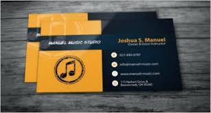 Whether you're looking for a painter business card template or musician business card examples, we've got everything in our library. 29 Music Business Card Templates Free Word Psd Designs