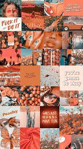 Aesthetic Wallpaper Wallpaper Laptop Wallpaper Orange Aesthetic