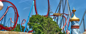 Six thematic areas with 40 entertainments every day and europe's top rides and attractions. Portaventura World Theme Park In Barcelona