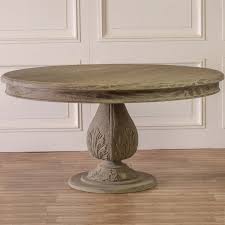Unique round coffee tables big round coffee table coffee tables. Acorn Pedestal Round Large Washed Dining Table Furniture La Maison Chic Luxury Interiors