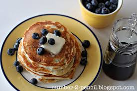 Try this greek yogurt blueberry pancake recipe! Greek Yogurt And Blueberry Pancakes No 2 Pencil