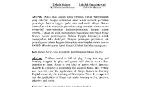 Contoh cv bahasa inggris berikut kumpulan cv yang dapat kamu gunakan untuk keperluan melamar kerja atau yang lain disertai berbagai pilihan keahlian. Bahasa Inggris Teman Sebangku Masnurul
