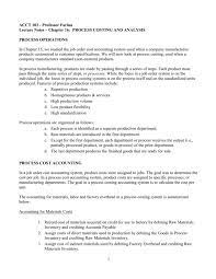 Example Accounting In A Job Order Costing System