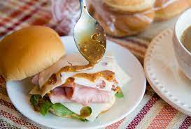 We call for using half the sauce to baste and the other as a spread to serve with the glazed ham so that the blackberry jam really shines.make the perfect glaze using the spiciness of th. 15 Creative Sandwich Spreads Martin S Famous Potato Rolls And Bread