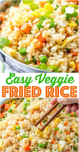 Easy Vegetable Fried Rice Recipe Vegetable Fried Rice Recipe Veggie Fried Rice Cooking Recipes