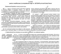 Noile ModificÄƒri Fiscale Au ApÄƒrut In Monitorul Oficial De La Data Depunerii DeclaraÈ›iei Unice È™i PlÄƒÈ›ii ContribuÈ›iilor La Consolidarea FiscalÄƒ La Nivel De Grup Hotnews Mobile