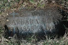 Barbara passed away of cause of death on month day 1741, at death place. Barbara Roufs 1980
