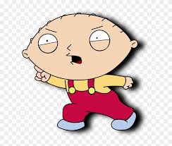 Start off by drawing the ears, then the football shaped head around the ears. Stewie Griffin Vector Drawing Stewie Griffin Png Transparent Png 623x631 1546642 Pngfind