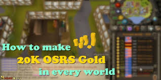 How To Make 20k Osrs Gold In Every World Of Runescape 2007 Runescape 2007 World How To Make