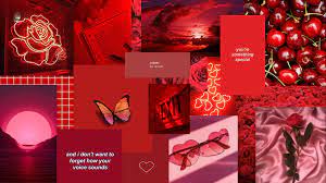 Red Computer Background Aesthetic Desktop Wallpaper Wallpaper Notebook Sunset Iphone Wallpaper