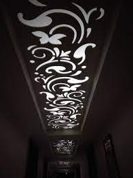 The ceiling will have a raised center portion, recessed either a few inches or a few feet. Pin By Prasanna On Lights Ceiling Light Design Door Glass Design Glass Painting Designs