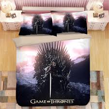 Rated 5.00 out of 5. Game Of Thrones 3d Bedding Set Duvet Covers A Song Of Ice And Fire Comforter Bedding Sets Bedclothes Bed Linen No Sheet Buy At The Price Of 34 56 In Aliexpress Com