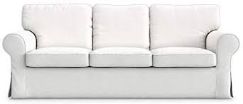 Amazon Com Tly Cotton Ektorp 3 Seat Sofa Cover Slipcover Replacement Made For The Ikea Ektorp 3 Seat Sofa Cover Cotton Whit Sofa Covers Ikea Ektorp Slipcovers