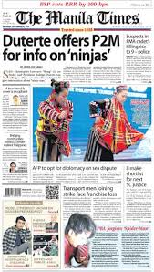 It is also one of the oldest, having been founded in 1898. Today S Front Page September 28 2019 The Manila Times
