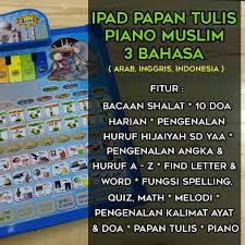 He wrote three words on the blackboard, in english. Ipad Papan Tulis 3 Bahasa Shopee Indonesia