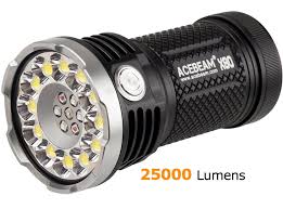 Acebeam X80 Led Taschenlampe 25000 Lumen Rot Grun Blau Und