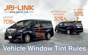 If approved, a successful applicant will have to pay rm5,000 to be able to lawfully darken the front windscreen and front side windows of his/her vehicle each permit that is granted is valid for a period of two years, which means that those with approvals to use darker front windows and windscreen will. Vehicle Window Tint Rules Jpj Link