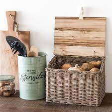 Panier A Legumes Et Aromates Tresse Maisons Du Monde Maison Du Monde Meuble Salle A Manger