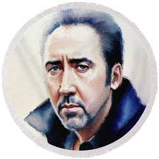 Nicolas Cage, Actor #2 Wood Print
