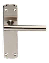 5 year guarantee, free delivery on orders over £45 and no quibble 30 day. Eurospec T Bar Stainless Steel Door Handles On Backplates Satin Stainless Steel Cslp1164sss Sold In Pairs From Door Handle Company