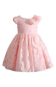 Kleinfeld Pink Burnout Lace Cap Sleeve Dress Baby Girls Nordstrom Toddler Girl Dresses Baby Girl Dresses Toddler Dress