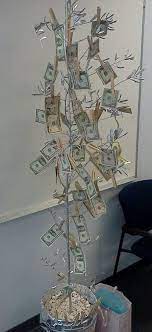 Money Tree For Birthday Retirement And Weddings Always A Big Hit Gift Card Tree Birthday Money Birthday Tree