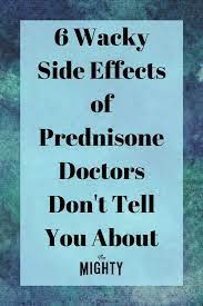 6 Wacky Side Effects Of Prednisone They Don T Tell You About Prednisone Medical Health Care Chronic Fatigue