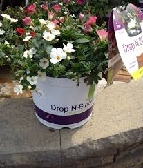 Drop N Bloom From Home Depot Clusters Of Flowers Grouped Into One Planting Just Follow Directions Woman S Day Container Gardening Planter Pots Garden Pots