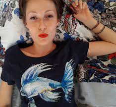 T-SHIRT BLUE FISH BLUE