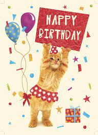 Whoop! she said, quite satisfied, after she blew out the fire. Michaelcheung Cat Happy Birthday Jpg Happy Birthday Cat Happy Birthday Animals Happy Birthday Kitten