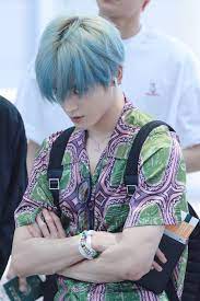 Taeyong Nct Blue Hair Nct Taeyong Taeyong Blue Hair Taeyong
