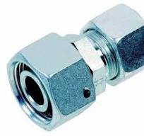 Cutting ring coupling - Reducing couplings - Reducing coupling - With  O-ring - Including nut and cutting ring - (DKO) RL-O 42/35