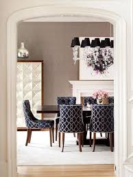 Learn How To Mix Patterns Traditional Dining Rooms Elegant Dining Room Dining Room Decor With a gray, upholstered seat, they're a comfortable addition to any look.