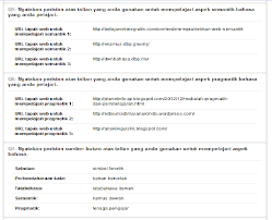 For more information and source, see on this link : Analisis Soal Selidik Aplikasi Komputer Dalam Kajian Liguistik