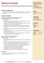 You can check out the social media marketing specialist resume example for more information! Social Media Marketing Manager Resume Samples Qwikresume