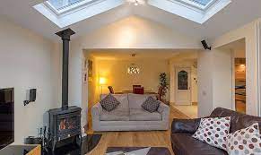Stove Living Room Extension House Extensions Room Extensions House Extension Ireland