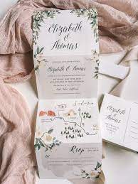 Folded Wedding Invitation Custom Wedding Map Custom Wedding Invitation Wedding R Folded Wedding Invitation Map Wedding Invitation Custom Wedding Invitations