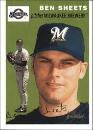Amazon.com: 2003 Topps Heritage #93 Ben Sheets Brewers MLB Baseball Card  NM-MT : Collectibles & Fine Art