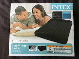 Any temporary sleep situation, especially if you want to impress a visitor or two with an air bed that feels sort of like a regular. Intex Pillow Rest Classic Airbed With Built In Pillow And Electric Pump Review The Sleep Judge