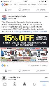 Save big on this $100 harbor freight gift card by harbor freight tools. Harbor Freight 15 Off Anything Coupon Grassroots Motorsports Forum