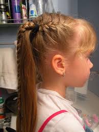 Just lots of little pony tails all cascading down. Hairstyles For Short Hair For Girls Kids Novocom Top