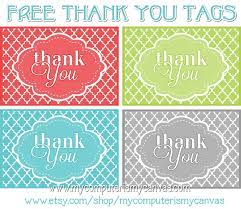 Download for free or buy for as low as $2.99. Freebie Printable Thank You Tags Thank You Tag Printable Thank You Printable Free Printable Gift Tags