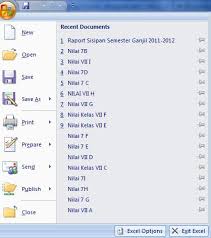 Maybe you would like to learn more about one of these? Microsoft Office Button Mengenal Microsoft Excel 2007