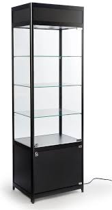 With five shelves to store all of your favourite items, these modern pieces of furniture work well in any home. New 78 In Glass Retail Display Cabinet Led Corner Display Showcase Yj035a Uncle Wiener S Wholesale